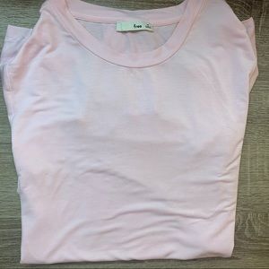 Aritzia Wilfred Free Bodysuit in light pink